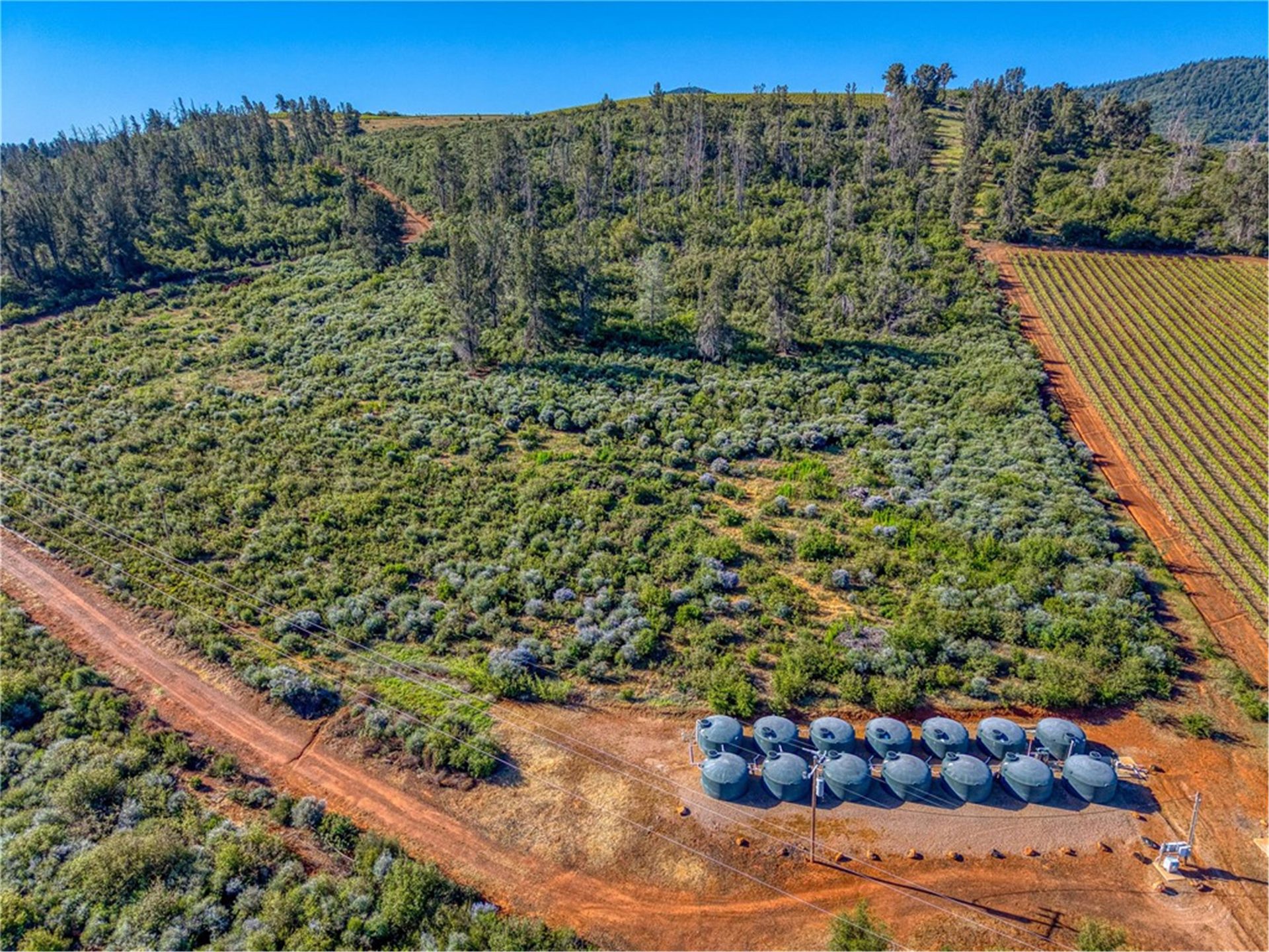Property boundary aerial